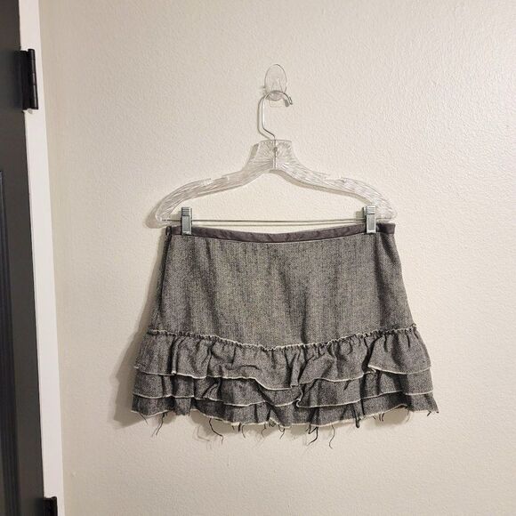 Free People Ruffled Skirt Sz 10 - Picture 1 of 4